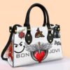Bon Jovi I0 Leather Handbag