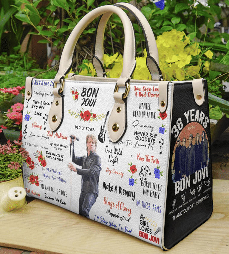 Bon Jovi Leather Handbag 1 Bon Jovi Leather Handbag