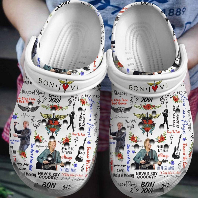 Bon Jovi Lover Soft Clogs 1 Bon Jovi Lover Soft Clogs