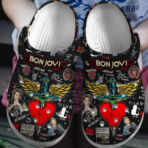 Bon Jovi Soft Clogs 1 Bon Jovi Soft Clogs