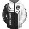Booklyn Nets 1 Hoodie Zip Hoodie 3D