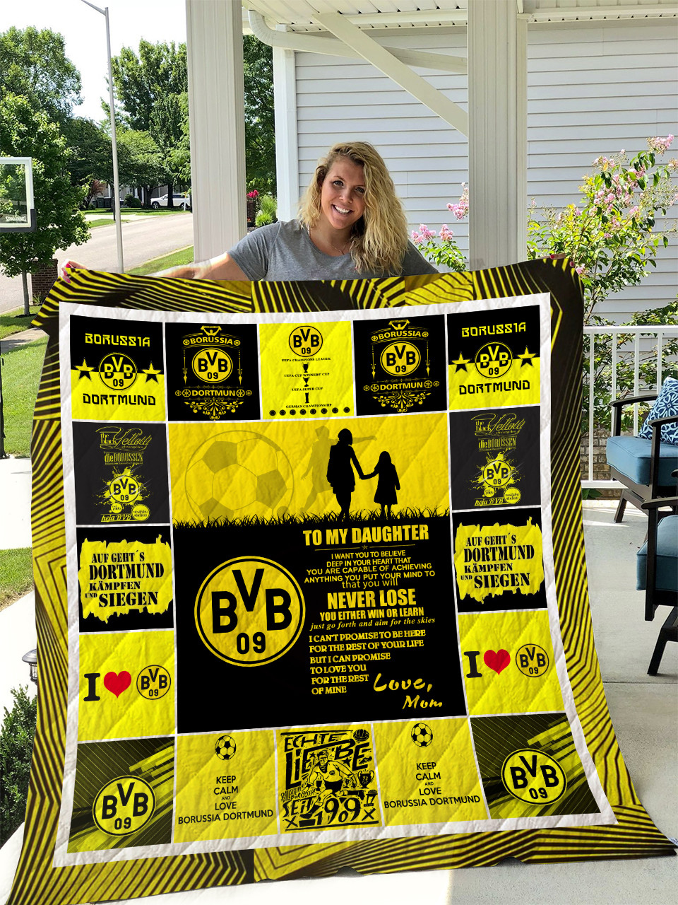 Borussia Dortmund 1 Kbee Blanket 1 Borussia Dortmund 1 Kbee Blanket