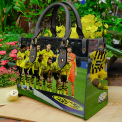 Borussia Dortmund Hand Kbee Leather Handbag
