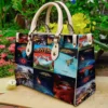Boston Band Leather Handbag