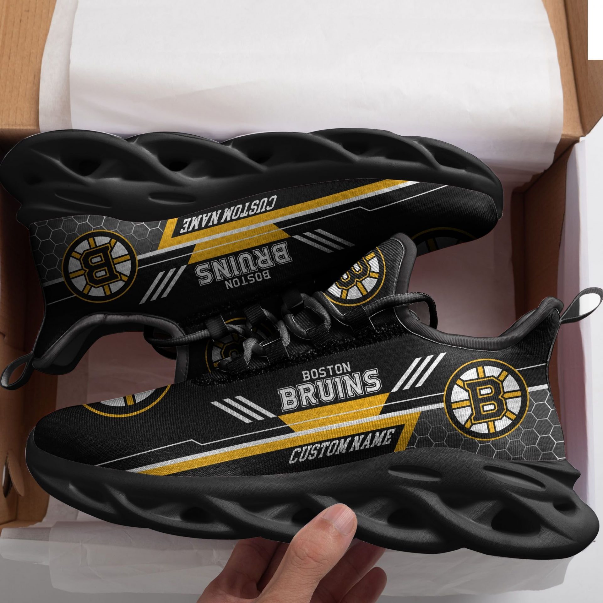 Boston Bruins A3 Max Soul Shoes 1 Boston Bruins A3 Max Soul Shoes