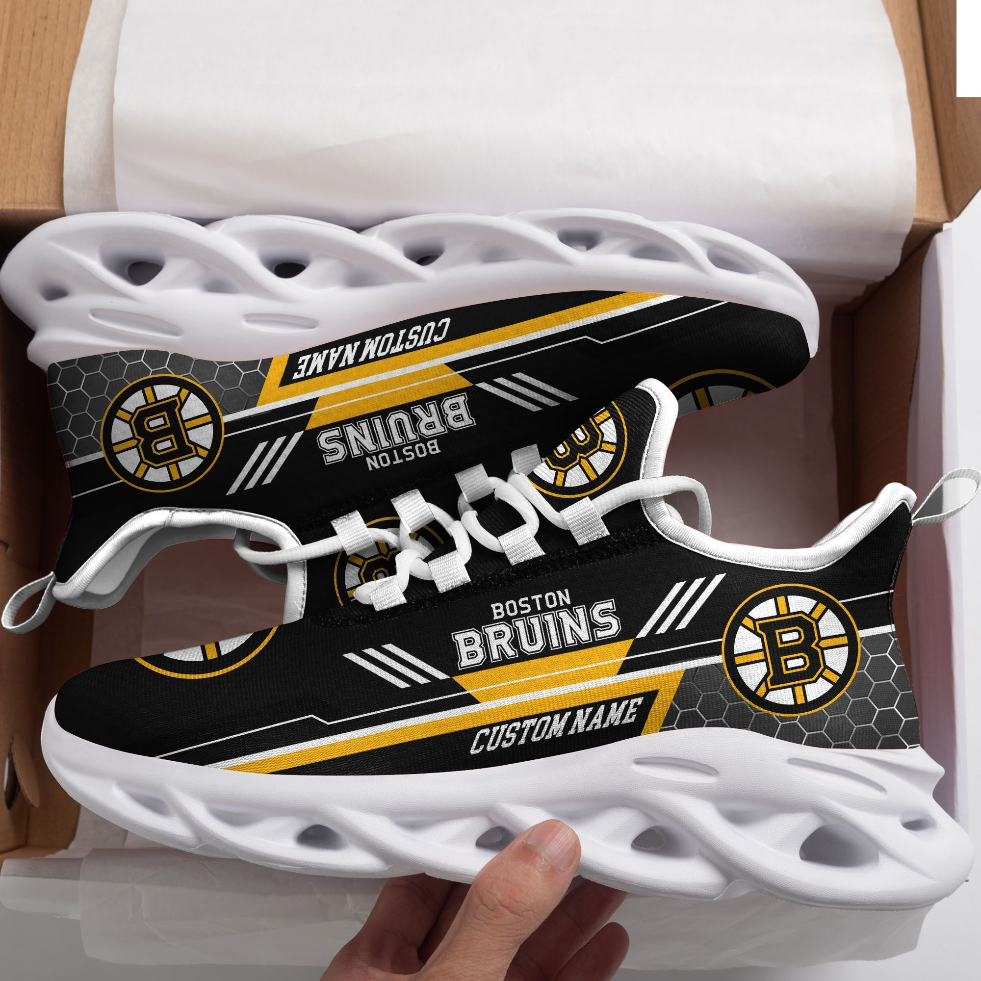 Boston Bruins Max Soul Shoes 1 Boston Bruins Max Soul Shoes