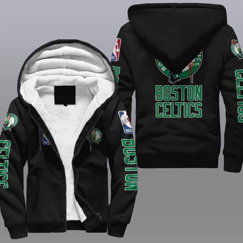 Boston Celtics Fleece Jacket 1 Boston Celtics Fleece Jacket