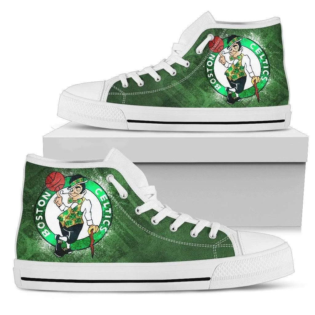 Boston Celtics High Top Shoes 1 Boston Celtics High Top Shoes
