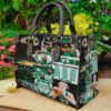 Boston Celtics Leather Handbag