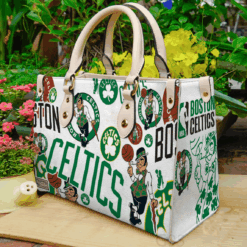 Boston Celtics Leather Handbag