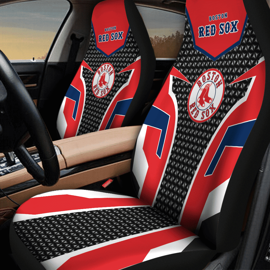 Boston Red Sox 1 Seat Covers 1 Boston Red Sox 1 Seat Covers