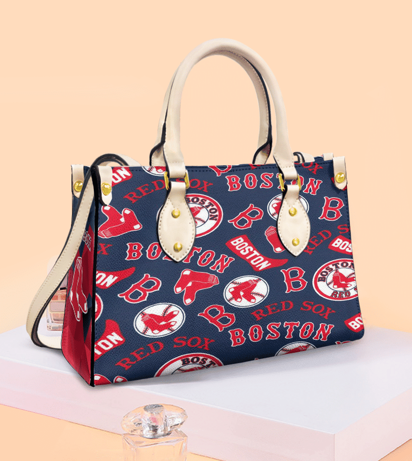 Boston Red Sox 1A Leather Handbag 1 Boston Red Sox 1A Leather Handbag