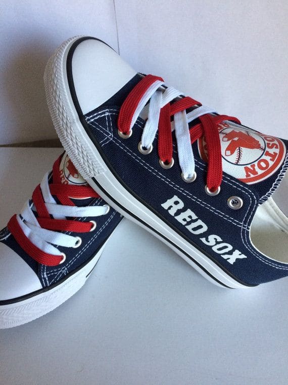 Boston Red Sox 6 Low Top Shoes 1 Boston Red Sox 6 Low Top Shoes