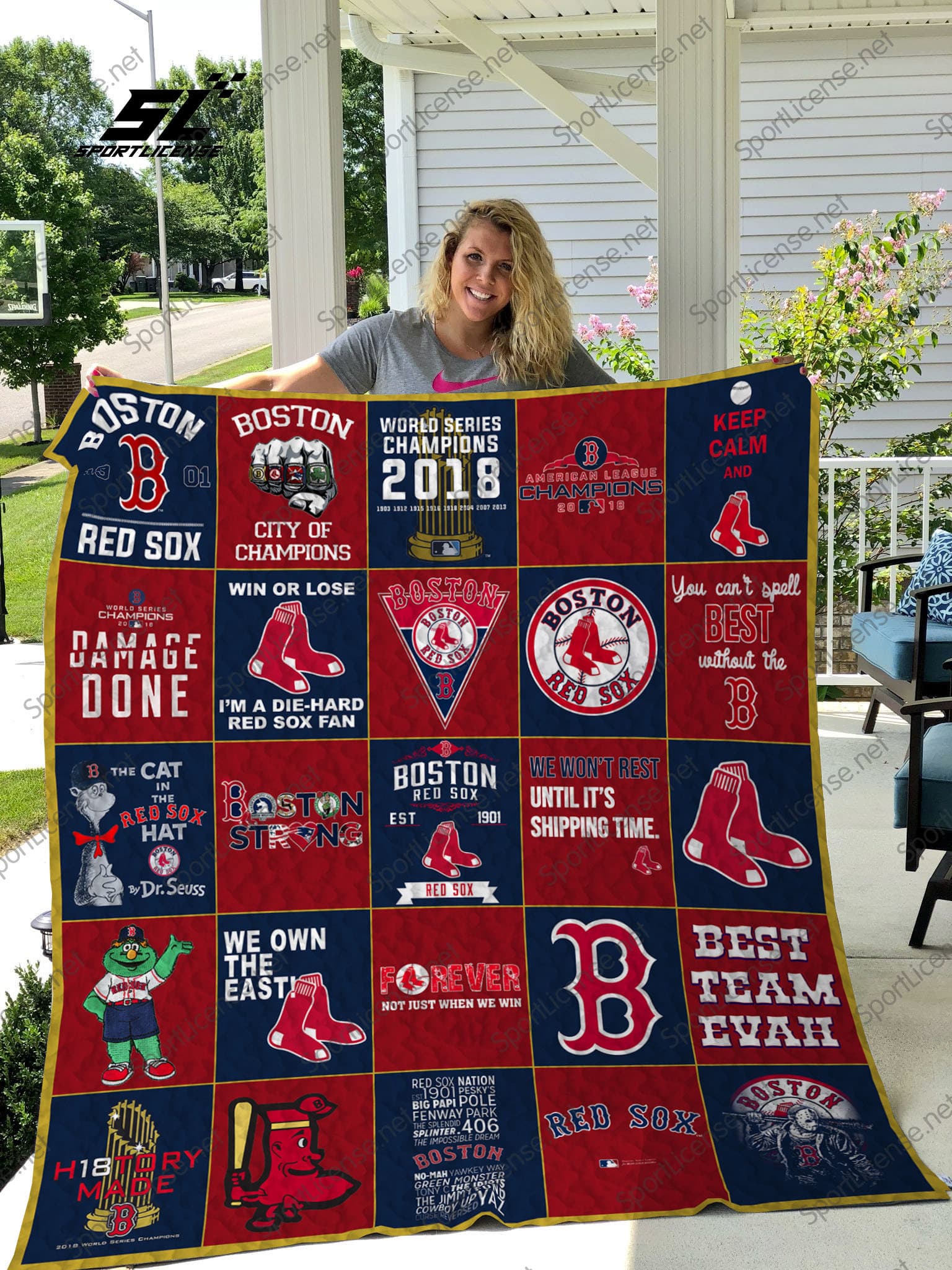 Boston Red Sox 8 Blanket 1 Boston Red Sox 8 Blanket