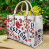 Boston Red Sox Leather Handbag