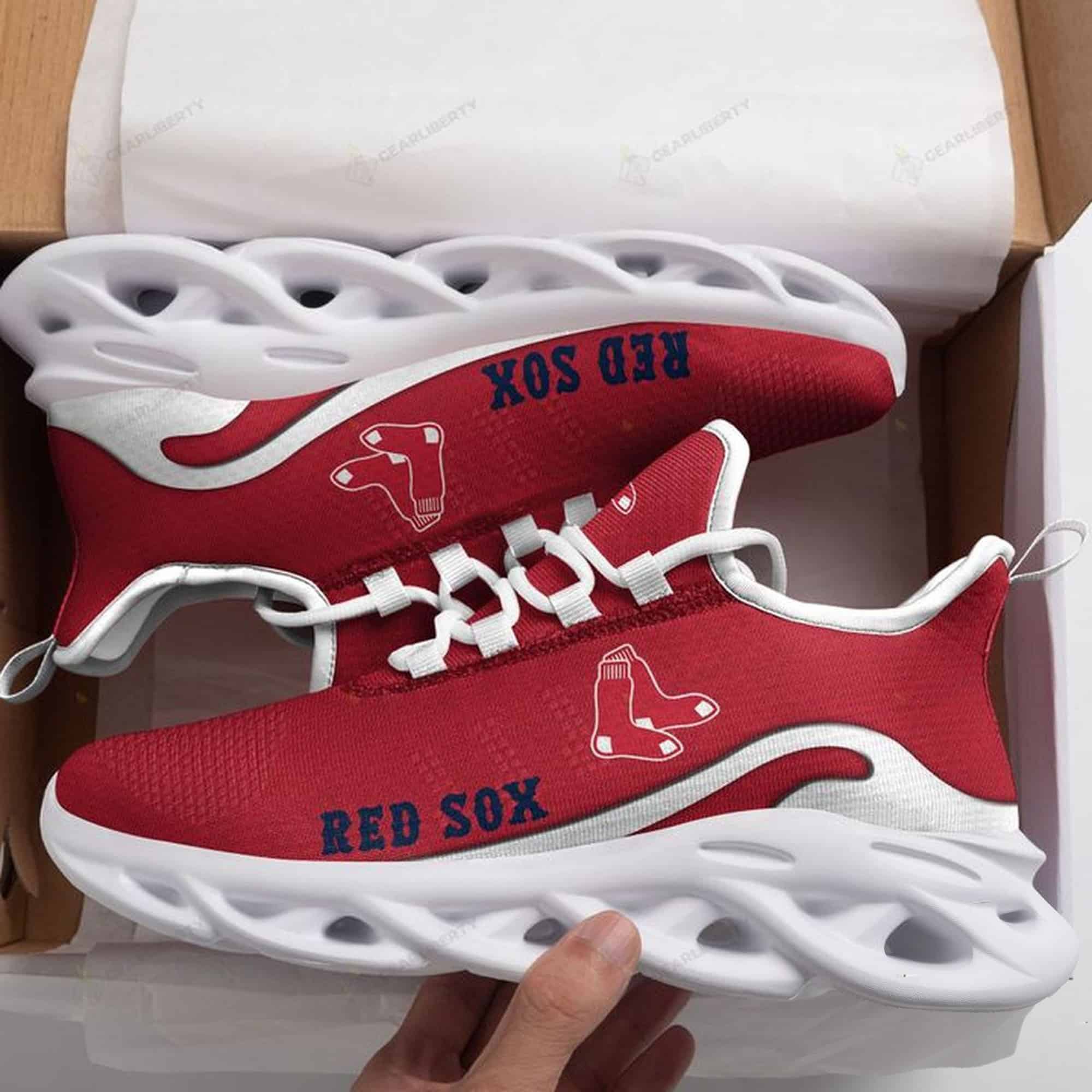 Boston Red Sox Max Soul Shoes 1 Boston Red Sox Max Soul Shoes