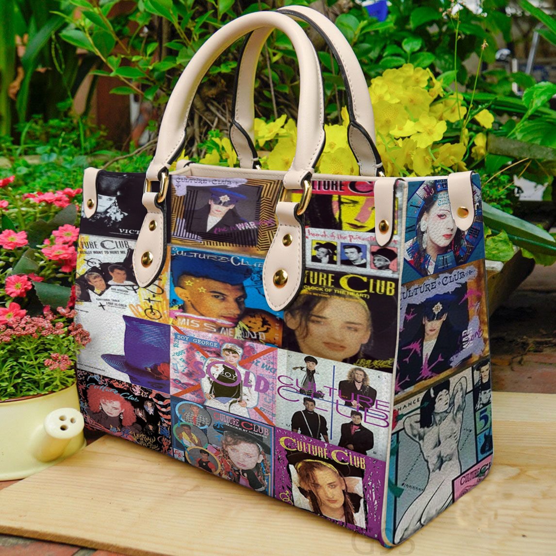 Boy George A3 Leather Handbag 1 Boy George A3 Leather Handbag