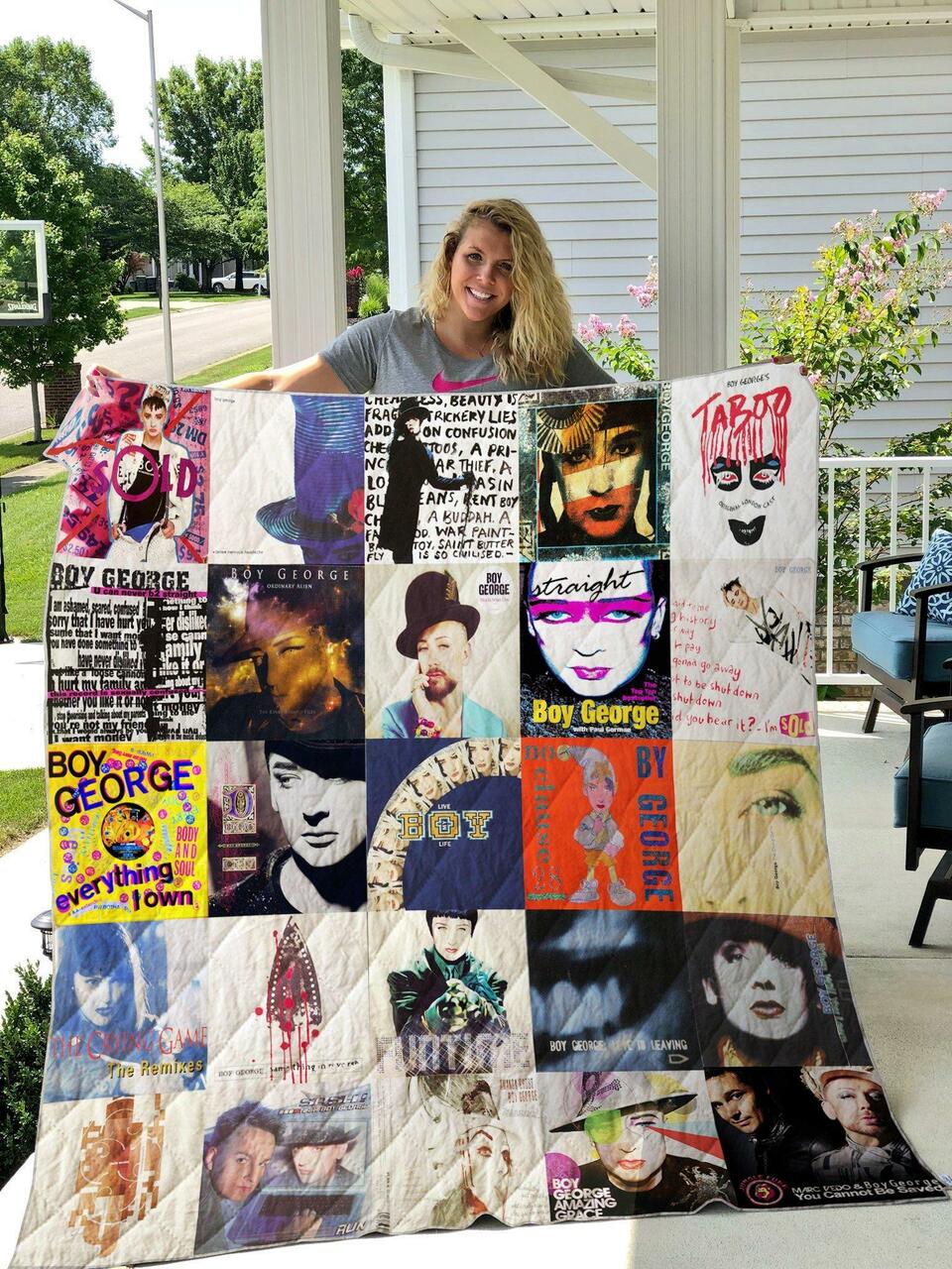 Boy George Culture Club Blanket 1 Boy George Culture Club Blanket