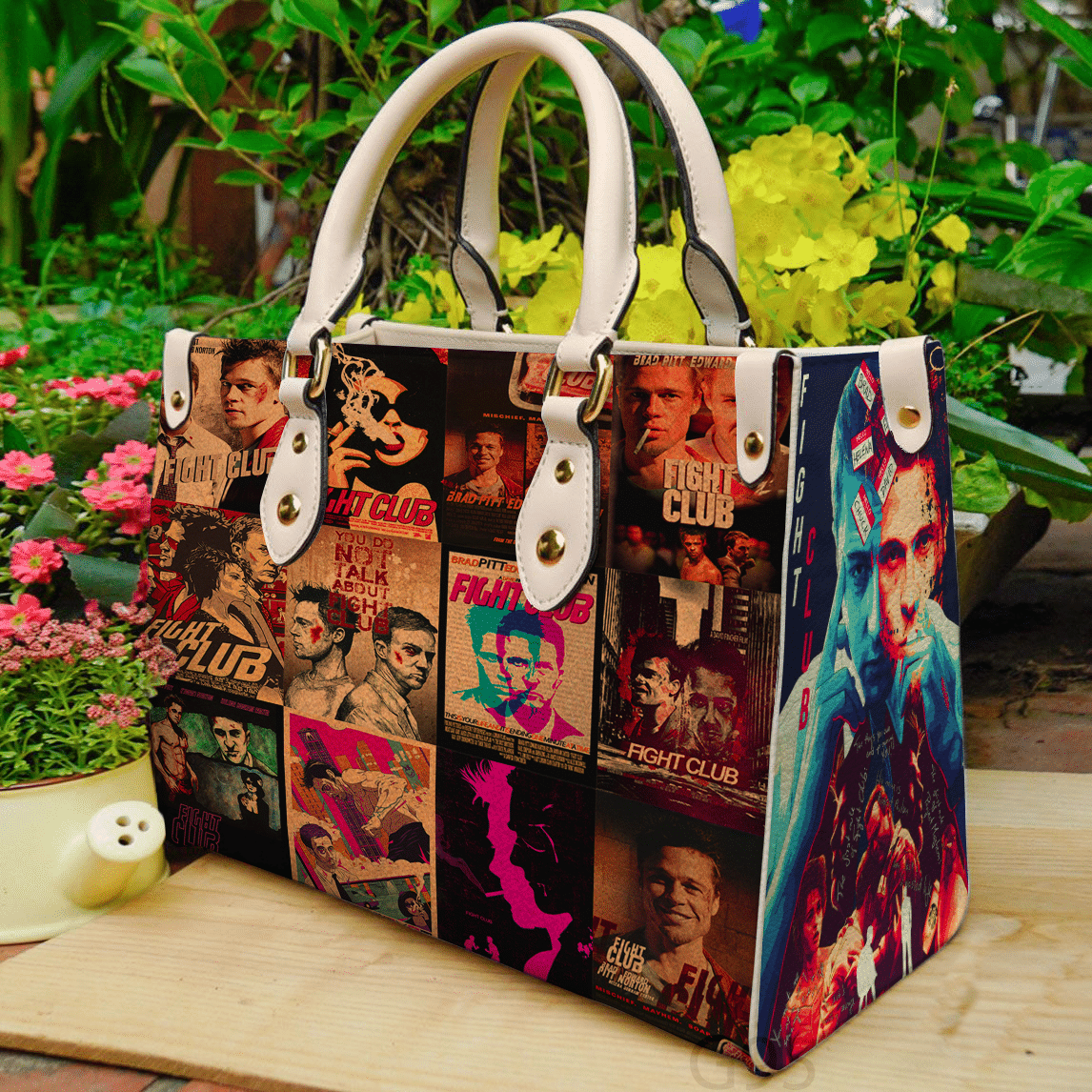Brad Pitt Leather Handbag 1 Brad Pitt Leather Handbag