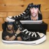 Bret Michaels High Top Shoes