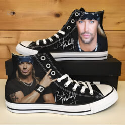 Bret Michaels High Top Shoes