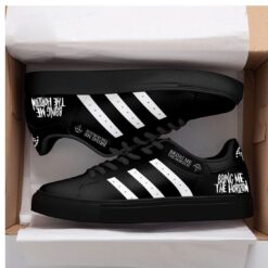 Bring Me The Horizon Black Stan Smith Shoes