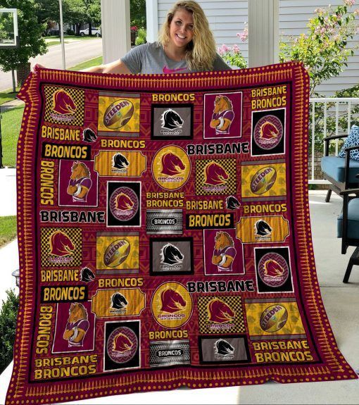 Brisbane Broncos 1 Blanket 1 Brisbane Broncos 1 Blanket
