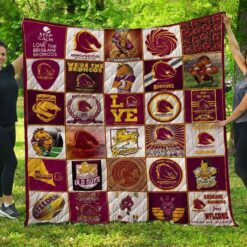 Brisbane Broncos 2 Blanket