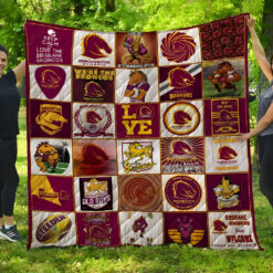 Brisbane Broncos 2 Blanket