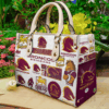 Brisbane Broncos Leather Handbag