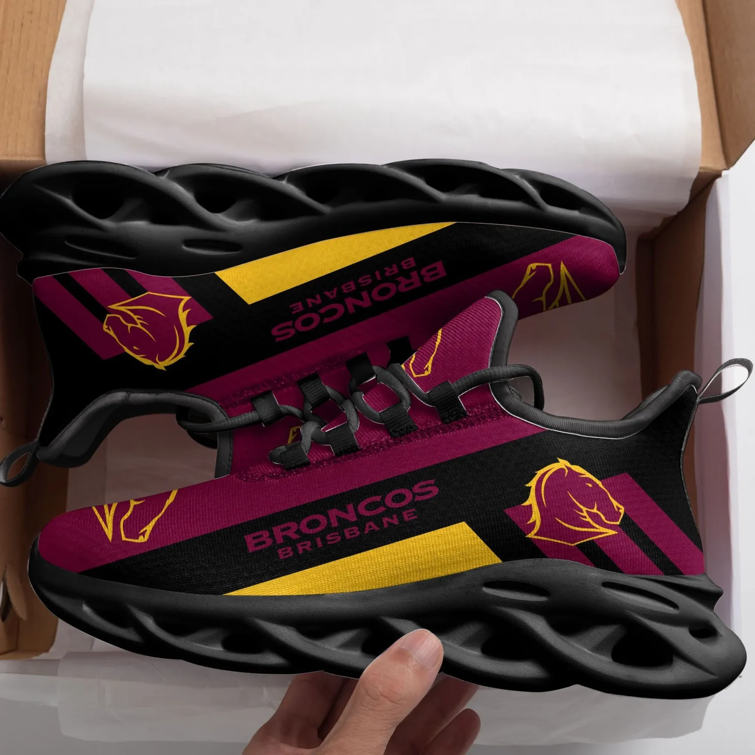 Brisbane Broncos Max Soul Shoes 1 Brisbane Broncos Max Soul Shoes