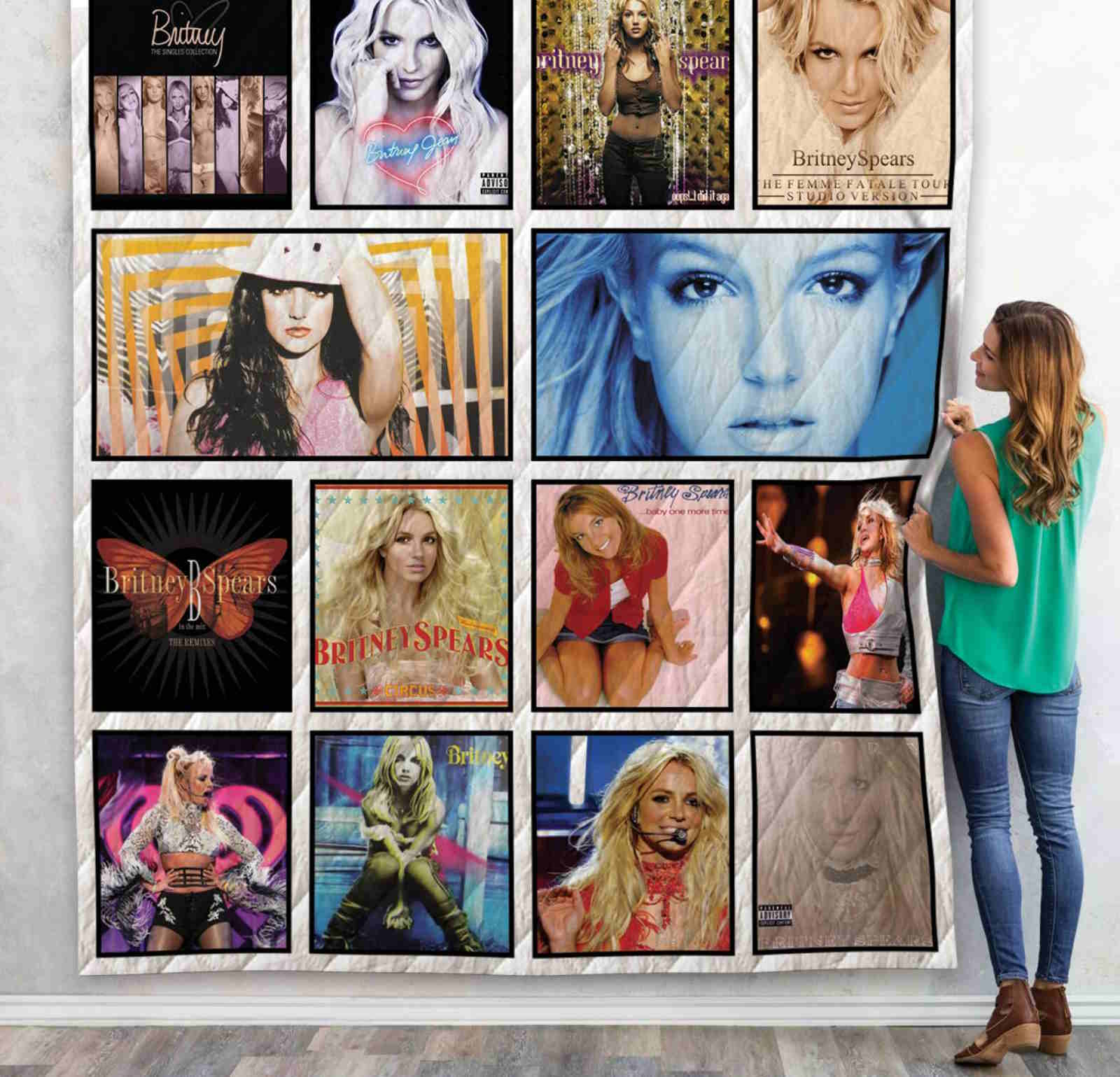 Britney Spears Blanket 1 Britney Spears Blanket