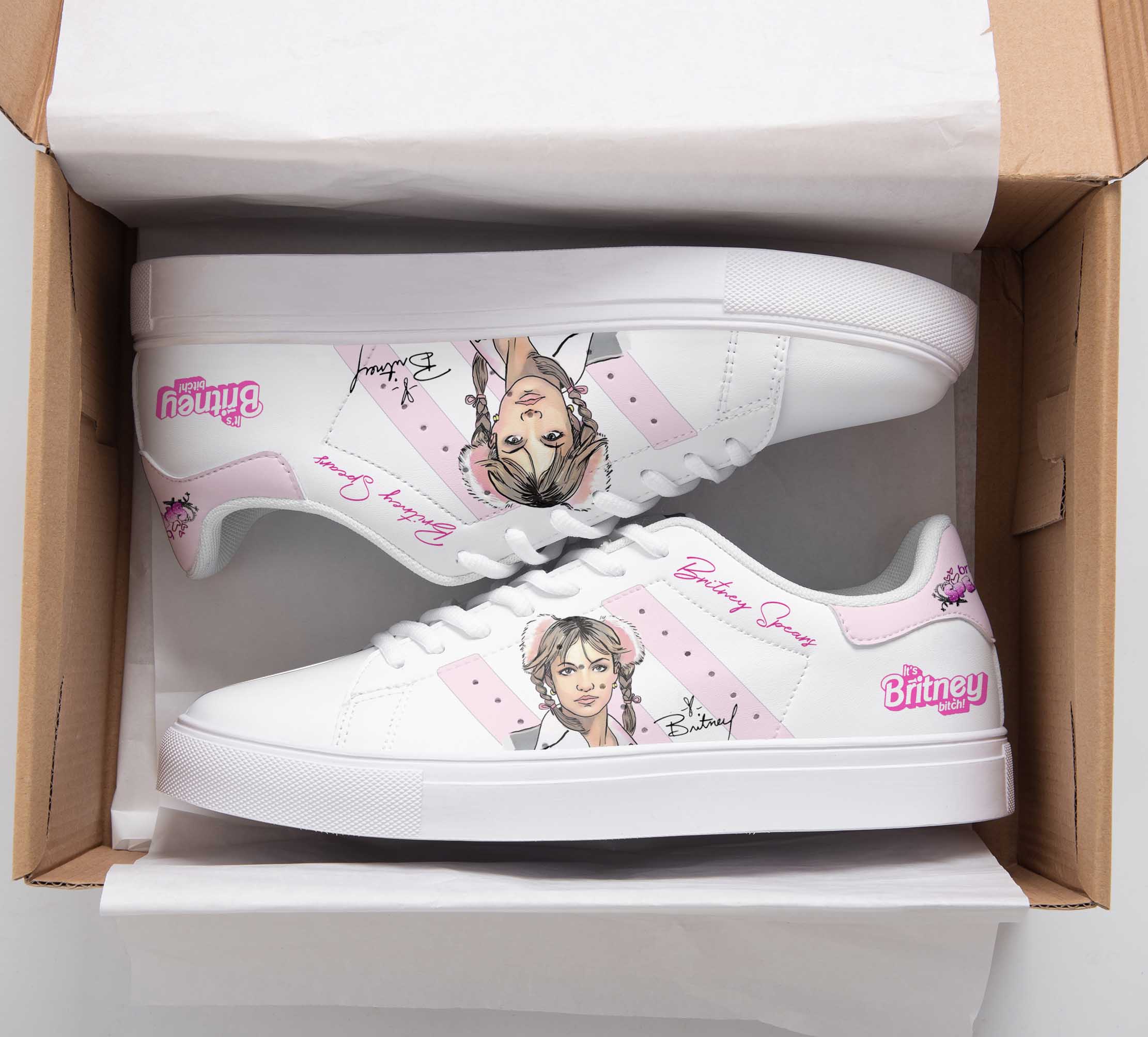 Britney Spears Stan Smith Shoes 1 Britney Spears Stan Smith Shoes