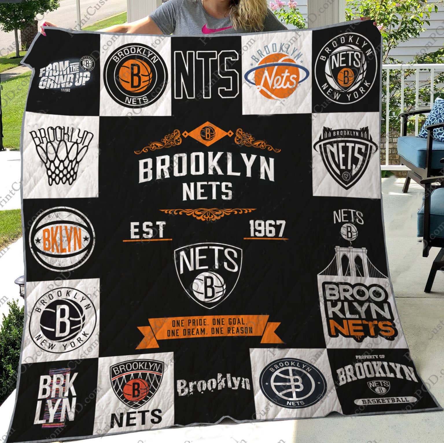 Brooklyn Nets Blanket 1 Brooklyn Nets Blanket