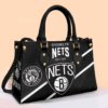 Brooklyn Nets Leather Handbag