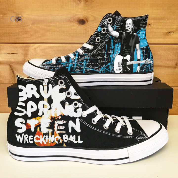 Bruce Springsteen High Top Shoes 1 Bruce Springsteen High Top Shoes