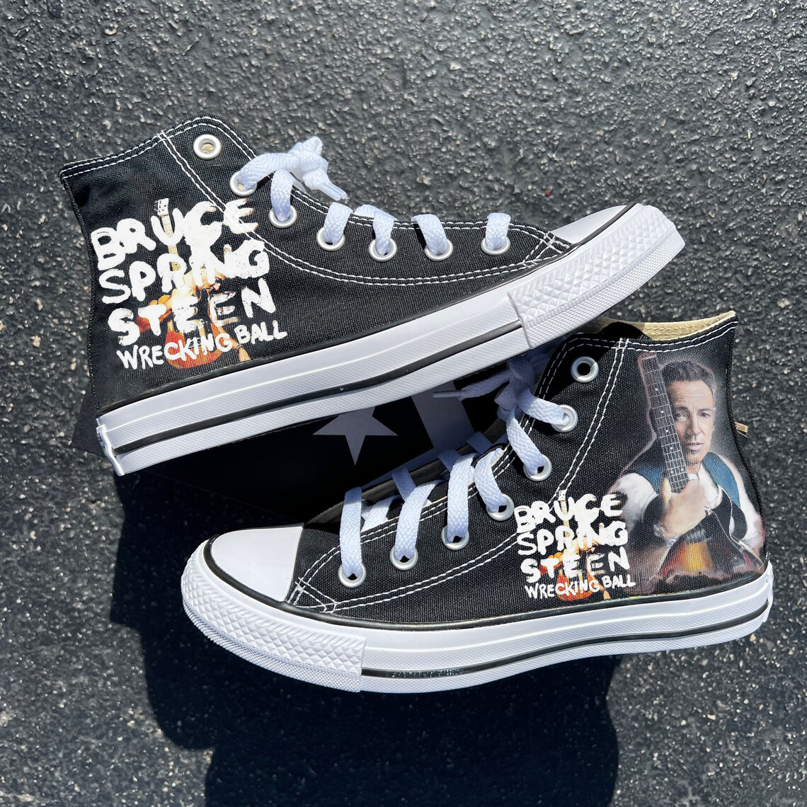 Bruce Springsteen High Top Shoes 1 Bruce Springsteen High Top Shoes