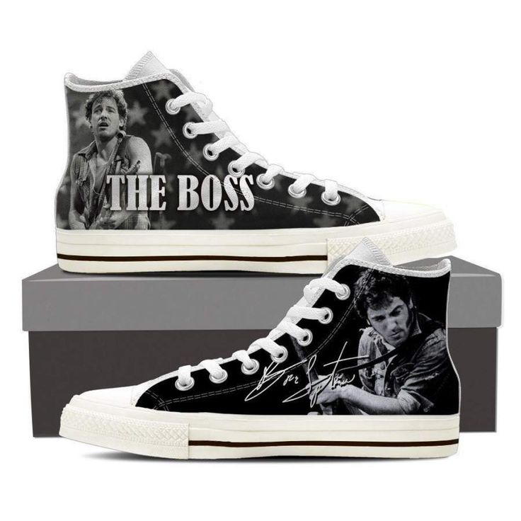 Bruce Springsteen High Top Shoes 1 Bruce Springsteen High Top Shoes
