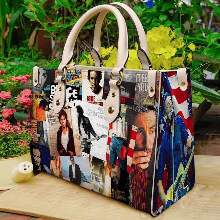 Bruce Springsteen Leather Handbag 1 Bruce Springsteen Leather Handbag