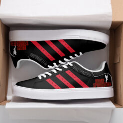 Bruce Springsteen Red Stan Smith Shoes