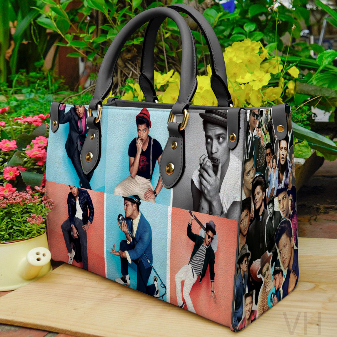 Bruno Mars Leather Handbag 1 Bruno Mars Leather Handbag