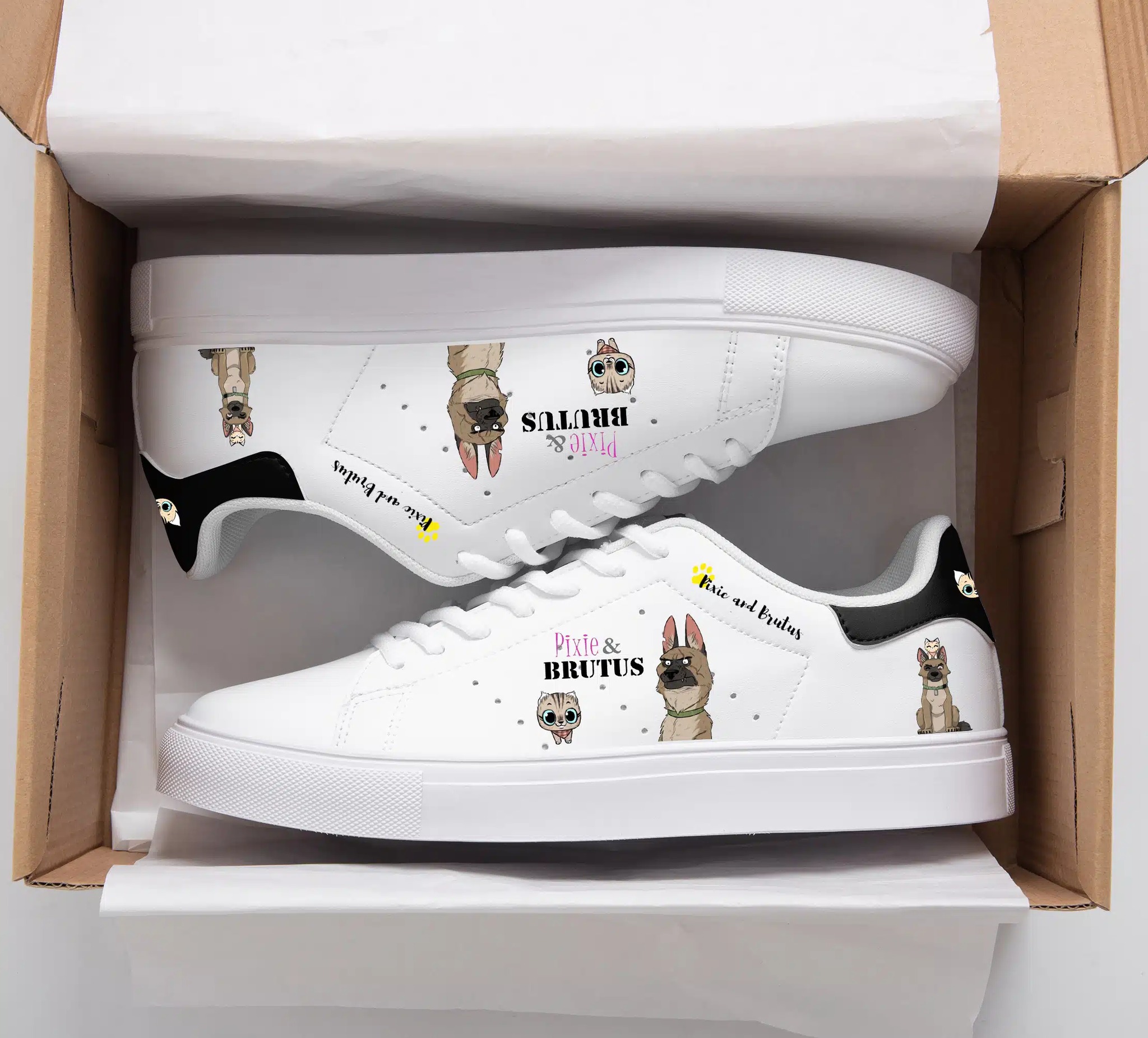 Brutus And Pixie Stan Smith Shoes 1 Brutus And Pixie Stan Smith Shoes