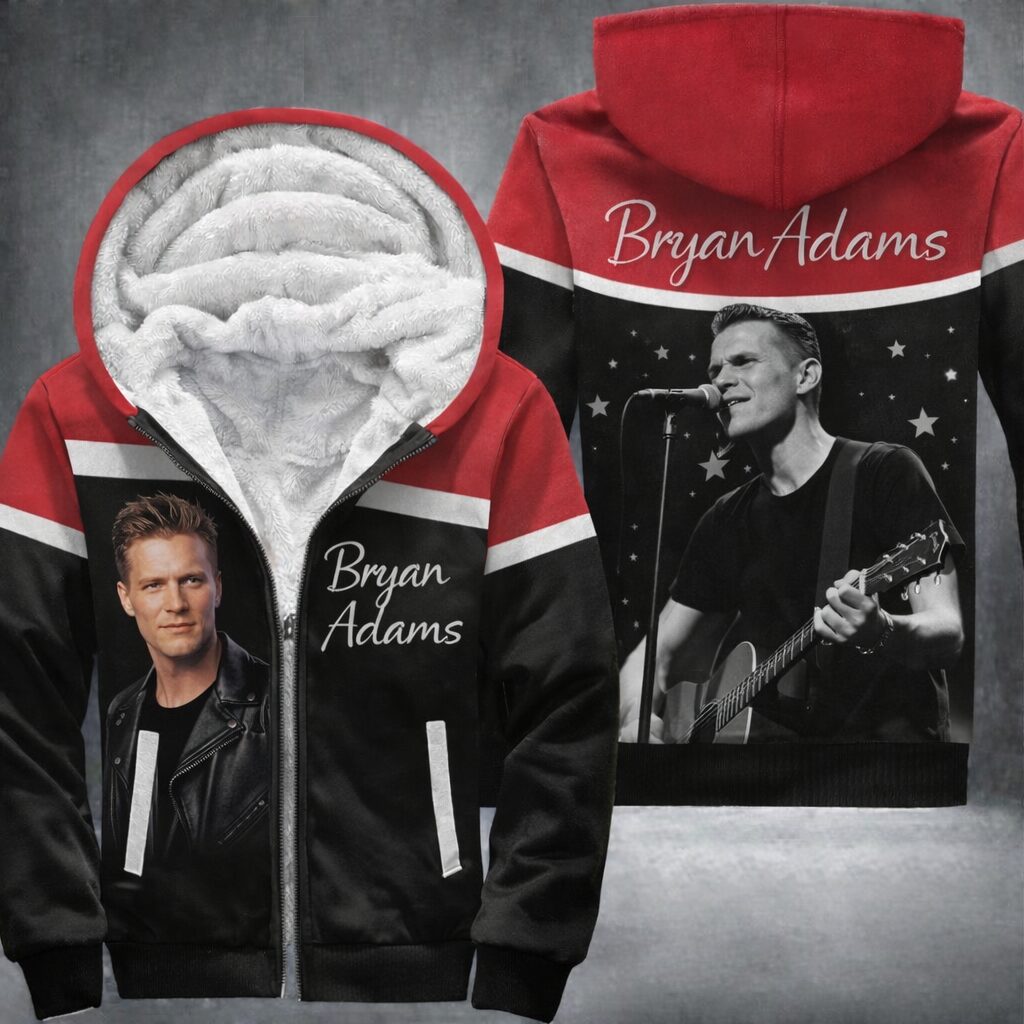 Bryan Adams Fleece Jacket 1 Bryan Adams Fleece Jacket