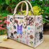 Bts Band Leather Handbag