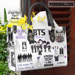 Bts Leather Handbag