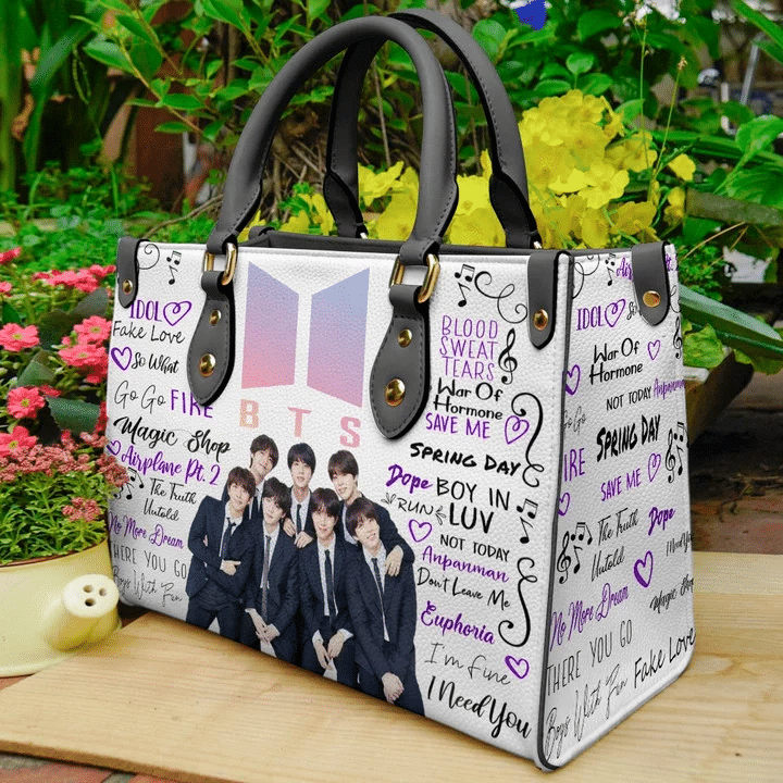 Bts Love A1 Leather Handbag 1 Bts Love A1 Leather Handbag