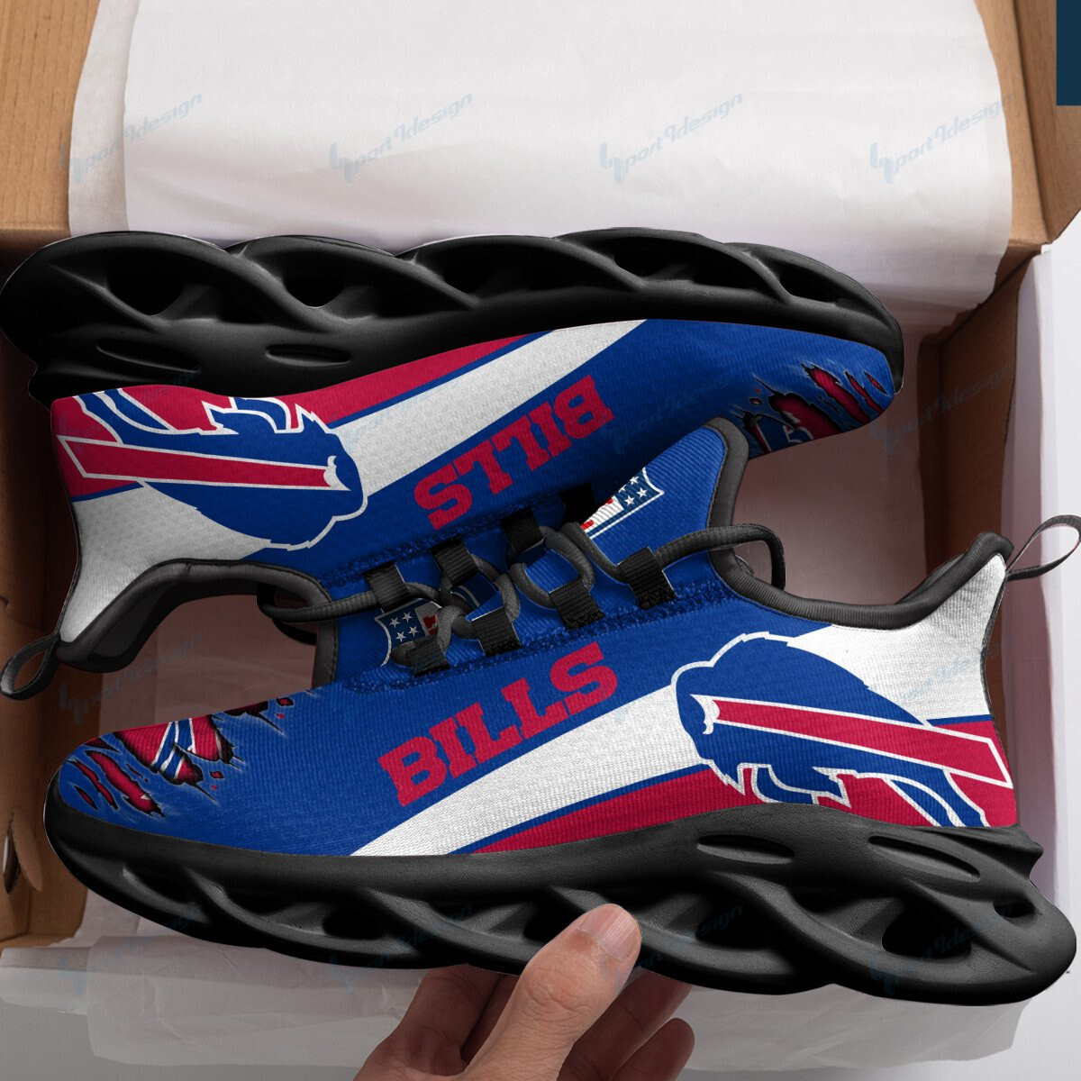 Buffalo Bills A1 Max Soul Shoes Shoes 1 Buffalo Bills A1 Max Soul Shoes Shoes