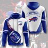 Buffalo Bills Hoodie Zip Hoodie 3D