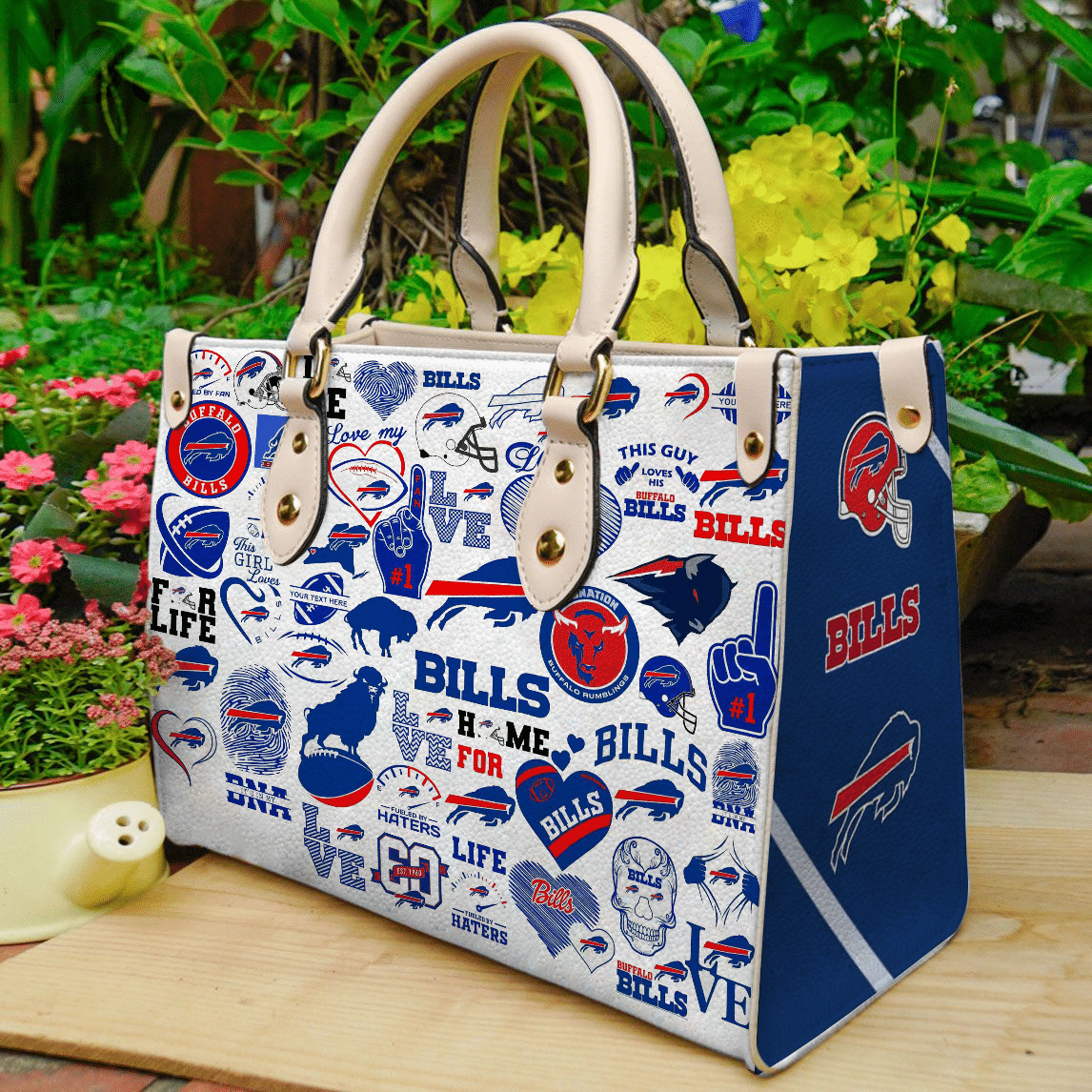 Buffalo Bills Lover Leather Handbag 1 Buffalo Bills Lover Leather Handbag