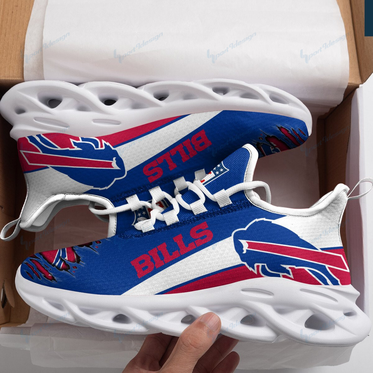 Buffalo Bills Max Soul Shoes Shoes 1 Buffalo Bills Max Soul Shoes Shoes